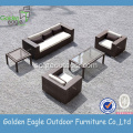 Waqtiyada firaaqada ee Sofa Set with Wicker Wey u adkeysan kara